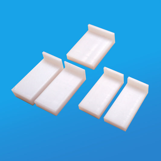 ベッド　白模型（5個［シングル：4個、ダブル：1個］）